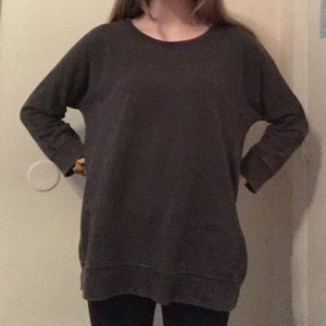 gray long sleeve